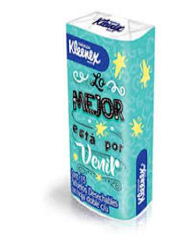 Pañuelo Kleenex  de 15 hojas