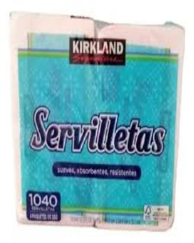 Paq 4 servilletas Kirkland 260c/u