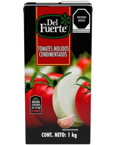 Pure del Fuerte Tomates Molidos Condimentados 1 KG