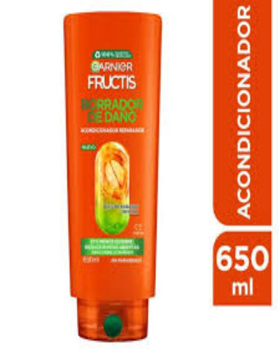 Shampoo Garnier Fructis Borrador de Daño Oleo de babassu 650ml