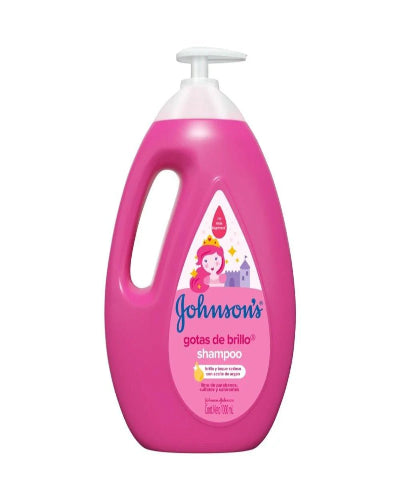 Shampoo Infantil Johnson's Gotas de Brillo 1 l