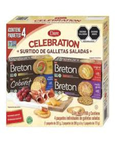 Surtido de galletas saladas  Dare 780 g