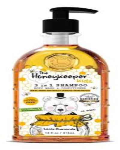 3x267 ahorra $18-The Honeykeeper Shampoo 3 en 1 con miel de 700 ml