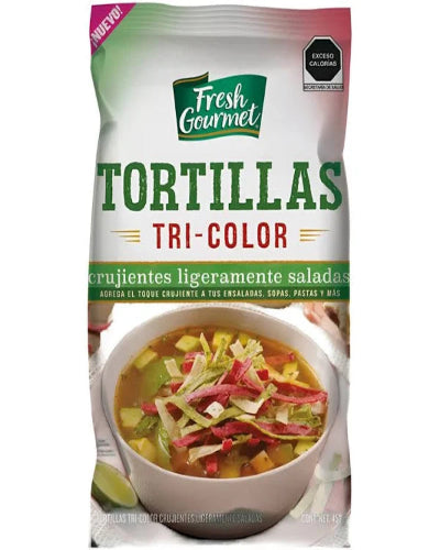 Tortillas Tricolor 453grs