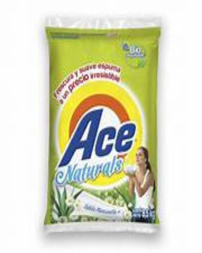 Detergente Ace Naturals en Polvo 8 kg