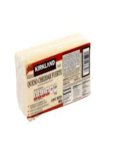 Queso Cheddar Fuerte 907g Kirkland Signature