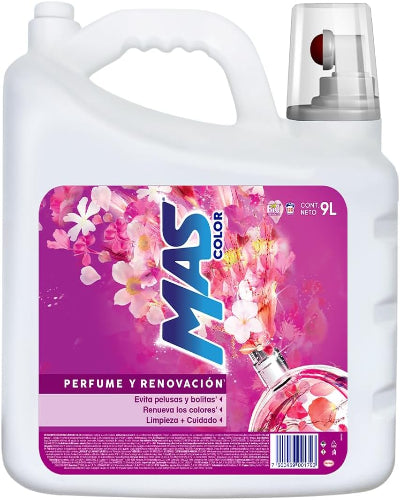 Detergente liquido 9 litros mas calor perfume y renovaciòn
